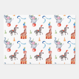 カーニバル回路子供の誕生日 ラッピングペーパーシート