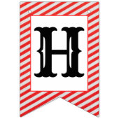 カーニバル回路誕生日 バンティングフラッグ (第2の旗)