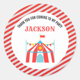 カーニバル回路誕生日 ラウンドシール