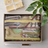 カーニバル回転木馬ウマ20x30デコページ 薄葉紙 (ギフト)