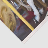 カーニバル回転木馬ウマ20x30デコページ 薄葉紙 (詳細)