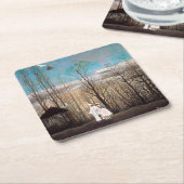 カーニバル夕べルソー スクエアペーパーコースター (アングル)