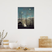 カーニバル夕べ、有名絵を描な ポスター (キッチン)