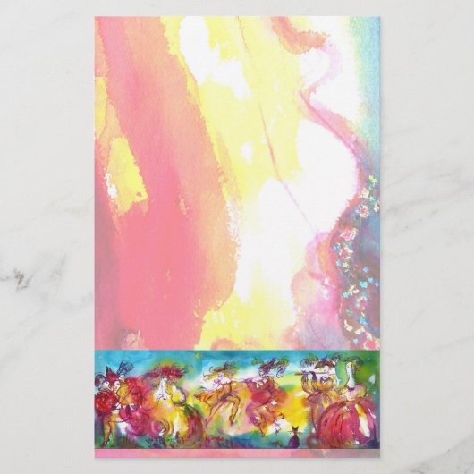 カーニバル夜 便箋 (正面)