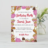 カーニバル州フェアフーズ誕生日パーティー 招待状 (スタンド正面)