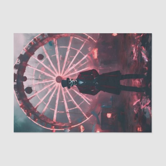 カーニバル幽霊のよく出るの切り離し 薄葉紙 (正面)