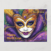 💚💜💛カーニバル応援 ポストカード (正面)