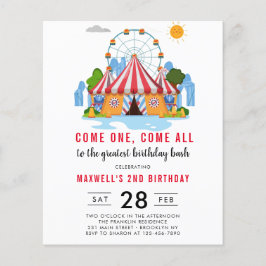 カーニバル手頃サーカス1日の誕生日