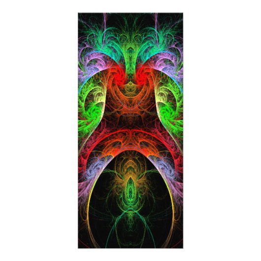 カーニバル抽象芸術アートラックカード ラックカード (正面)