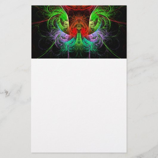 カーニバル抽象芸術アート文房具 便箋 (正面)