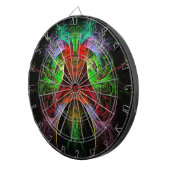 カーニバル抽象芸術芸術 ダーツボード (正面右)