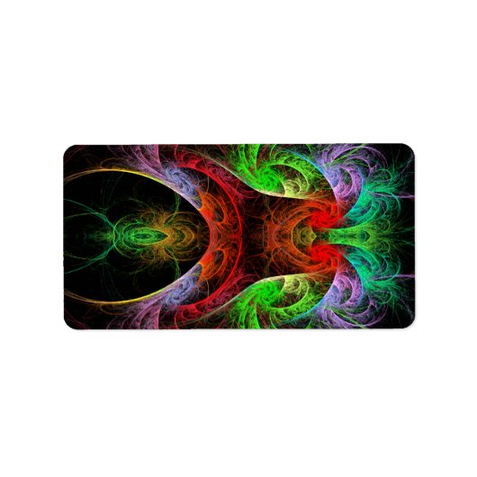 カーニバル抽象芸術芸術 ラベル (正面)