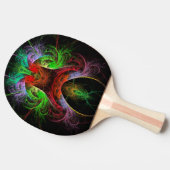 カーニバル抽象芸術芸術 卓球ラケット (横)