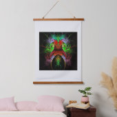 カーニバル抽象芸術芸術 吊り下げ型タペストリー (寝室)