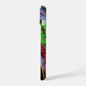 カーニバル抽象芸術芸術 iPhone 15ケース (左側面)