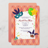 カーニバル招待状 招待状 (正面/裏面)