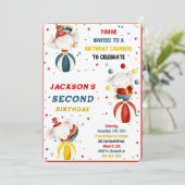 カーニバル招待 招待状 (スタンド正面)