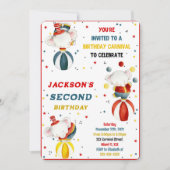 カーニバル招待 招待状 (正面)