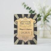 カーニバル日付の保存 案内ポストカード (スタンド正面)