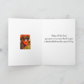 カーニバル母の日折りグリーティングカード カード (内部)