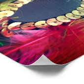 カーニバル羽マスク ポスター (角)