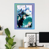 カーニバル羽 ポスター (ホームオフィス)