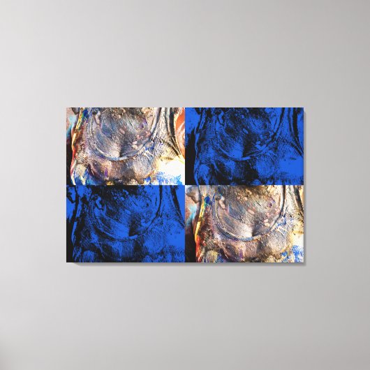 カーニバル胸 キャンバスプリント (正面)