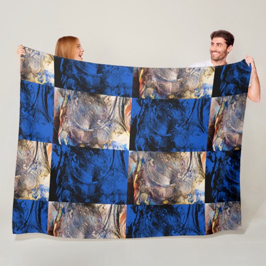 カーニバル胸 フリースブランケット (インサイチュ)