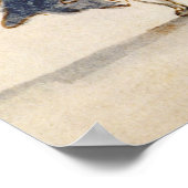 カーニバル衣装の3つのマスクされた姿（ペン&イン） ポスター (角)