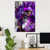 カーニバル衣装，ヴェネツィア ポスター (ホームオフィス)