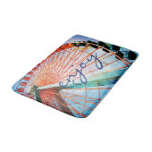 カーニバル観覧車フォトスクリプト楽しむ引用文 バスマット (アングル)