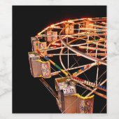 カーニバル観覧車 ワインラベル (シングルラベル)