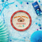 カーニバル誕生日プレート ペーパープレート (パーティー)