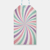 カーニバル誕生日メッセージカード、サーカスメッセージカード ギフトタグ (裏面)