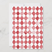 カーニバル誕生日招待状 |サーカス誕生日 招待状 (裏面)