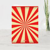 カーニバル誕生日招待状、ボーイズサーカス誕生日 招待状 (裏面)