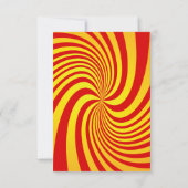 カーニバル誕生日招待状 招待状 (裏面)