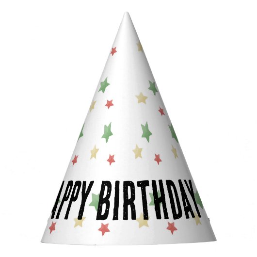 カーニバル誕生日 パーティーハット (正面)