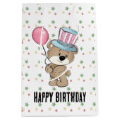 カーニバル誕生日 ミディアムペーパーバッグ (正面)