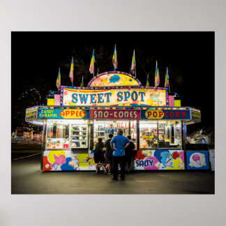 カーニバル譲歩台 ポスター