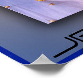 カーニバル青金ゴールド ポスター (角)