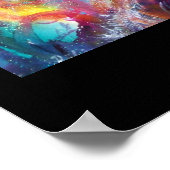 カーニバル顔ヴェネチアンマスカレード，フルティストピエロ ポスター (角)