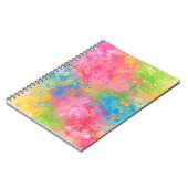 カーニバル（ばちゃばちゃ）跳ねる手帳 ノートブック (左側)