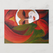 「カーニバル」アクリル絵を描ズ – はがき (正面)