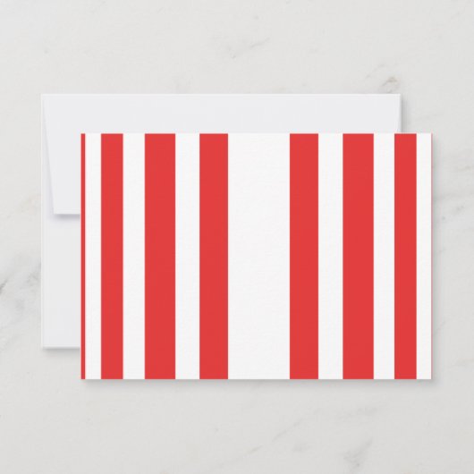 カーニバル サーカス ショー & 動物たちのお誕生日会 サンキューカード (裏面)