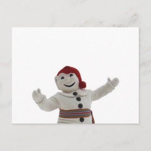 カーニバル・ド・ケベック ポストカード (正面)