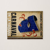 カーニバル・ハバナヴィンテージ・キューバ旅行広告 ジグソーパズル (横)