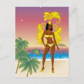 カーニバル、ハロウィン、またはビューティーパレード ポストカード (正面)