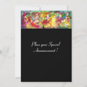 カーニバル・バレエ / ヴェネツィアンの仮面舞踏会, ダンスミュージック 招待状 (裏面)