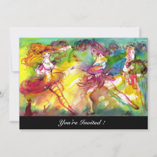 カーニバル・バレエ / ヴェネツィアンの仮面舞踏会、ダンスミュージック 招待状